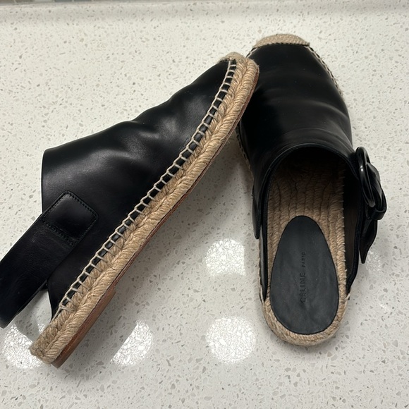 Celine Black Espadrilles Sz 36 - Picture 4 of 5